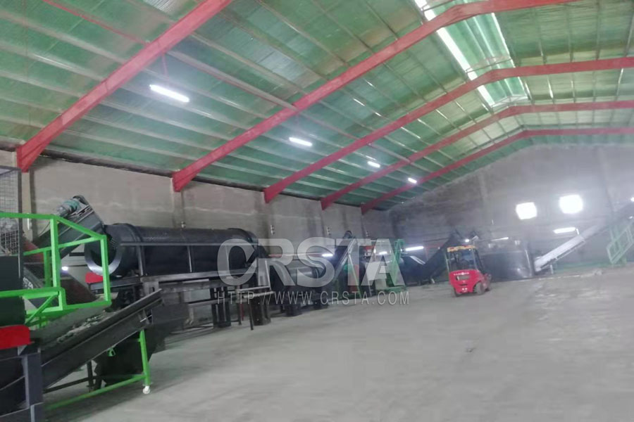 PET瓶磚拆包篩選預(yù)洗長絲級(jí)清洗生產(chǎn)線